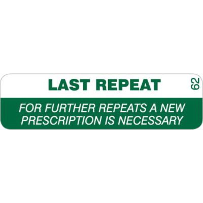 FILDES Cautionary Advisory Labels No.62 1000 Pack