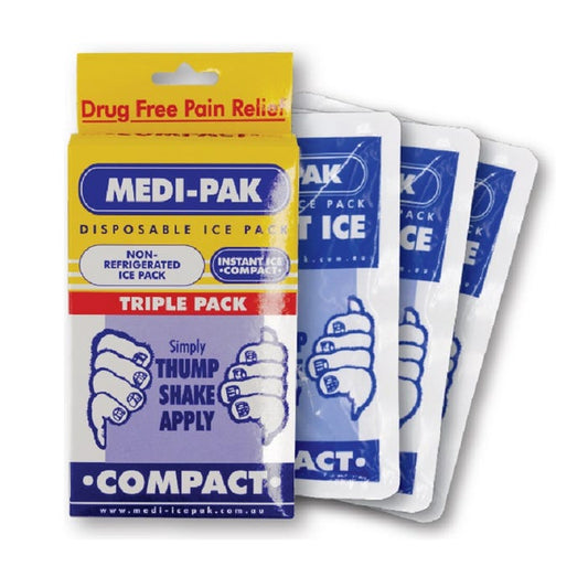 Medi-Ice Pak Triple Compact Instant Ice 3 Pack