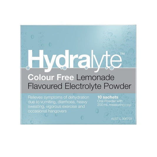 Hydralyte Sachets Lemonade Pdr 10Pk