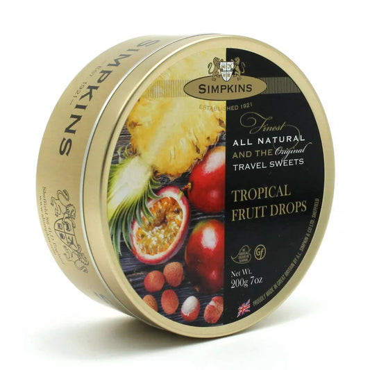 Simpkins Travel Sweets Tropical Fruit 200g