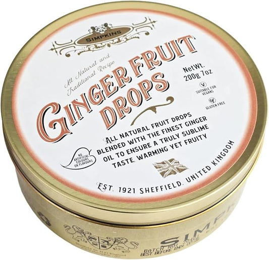 Simpkins Classic Ginger Fruit 200g