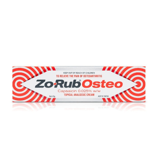Zo-rub Osteo 0.025% Topical Cream 45g